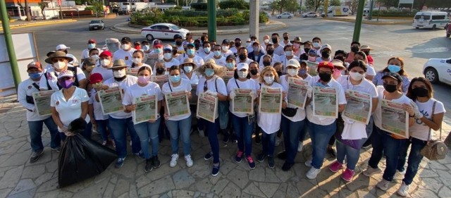 DIF Tuxtla se sumó a la campaña «Limpiemos Tuxtla»