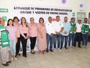 Arranque del programa de recolección de grasas y aceites de cocina usados