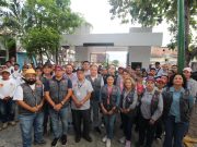 Brigada de limpieza del panteón municipal