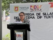 Entrega de Sillas de Ruedas del Sistema DIF Tuxtla