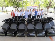 Entrega de Lava Cabezas para los Talleres de Belleza