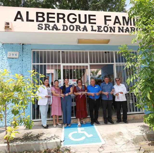 Reapertura del “Albergue familiar Dora León Narcia”