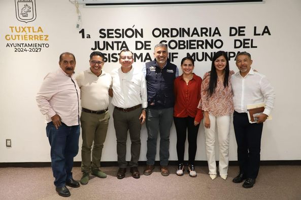 Primera Sesión Ordinaria de la Junta de Gobierno del DIF Municipal