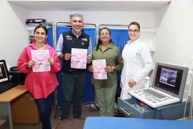 Campaña de detección oportuna del cáncer de mama en el DIF Tuxtla