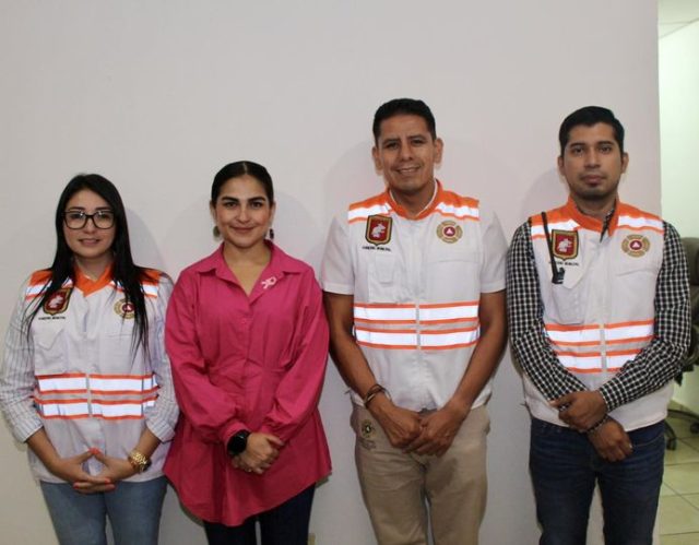 Reunión de trabajo con Eder Fabián Mancilla Velázquez, Secretario de Protección Civil Municipal
