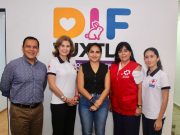 Reunión con coordinadoras de la Cruz Roja Chiapas para definir actividades conjuntas
