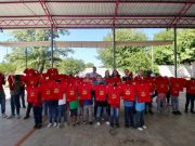 Donación de playeras navideñas