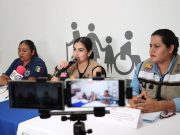 Conferencia de prensa, la Directora General del DIF Tuxtla reafirmó el compromiso de la institución con la protección de los derechos de las niñas, niños, adolescentes y sus familias