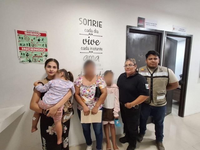 Atención integral a una madre y sus hijos menores, quienes fueron víctimas de un caso de violencia familiar agravada.