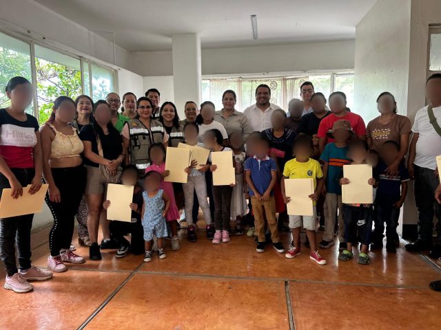 Jornada para garantizar el derecho a la identidad de 20 niñas, niños y adolescentes (NNA).