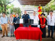 Firma de convenio de colaboración para poner en marcha el proyecto “Huellas Mayores”