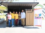 El Sistema DIF Tuxtla realizó la donación de aparatos electrodomésticos a la asociación civil Unidos Pro Down