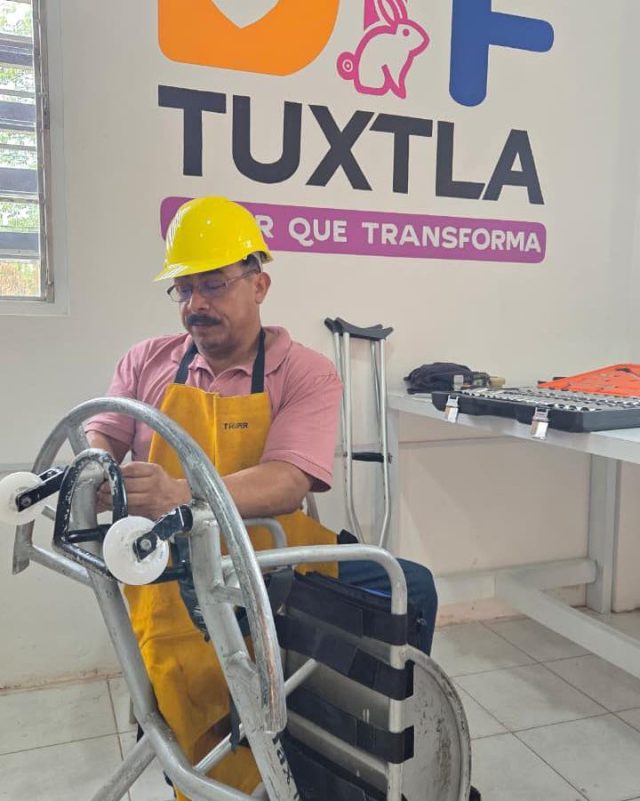 Iniciamos actividades en el Taller de Mantenimiento y Reparación de Sillas de Ruedas