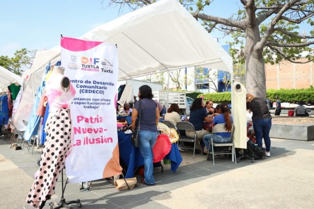Se lleva a cabo la edición del Bazar Mujeres Ilustres “Emprendiendo por la Igualdad”