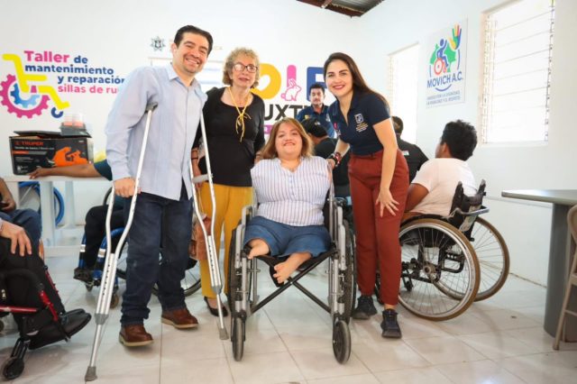 Inauguración del Taller de Mantenimiento y Reparación de Sillas de Ruedas.